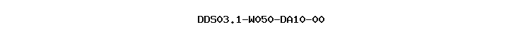DDS03.1-W050-DA10-00