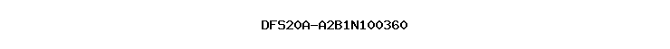 DFS20A-A2B1N100360