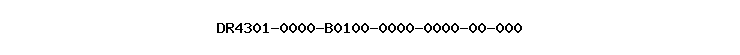 DR4301-0000-B0100-0000-0000-00-000