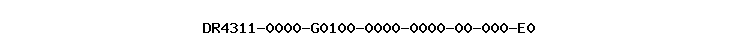 DR4311-0000-G0100-0000-0000-00-000-E0