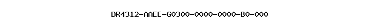 DR4312-AAEE-G0300-0000-0000-B0-000