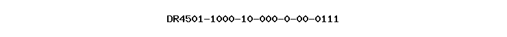 DR4501-1000-10-000-0-00-0111