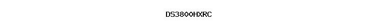 DS3800HXRC