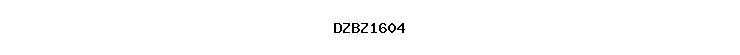 DZBZ1604