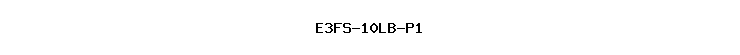 E3FS-10LB-P1