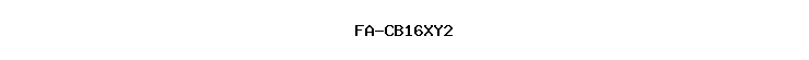 FA-CB16XY2