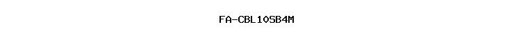 FA-CBL10SB4M