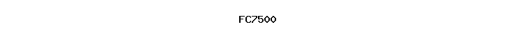 FC7500