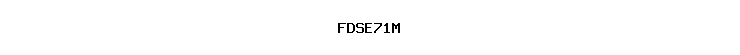FDSE71M