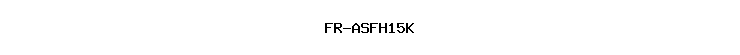FR-ASFH15K