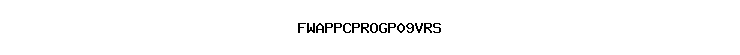 FWAPPCPROGP09VRS