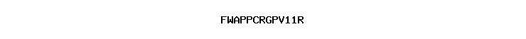 FWAPPCRGPV11R