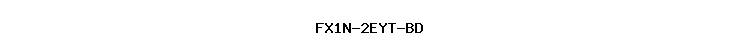 FX1N-2EYT-BD