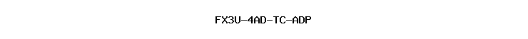FX3U-4AD-TC-ADP