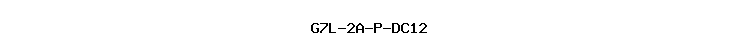 G7L-2A-P-DC12