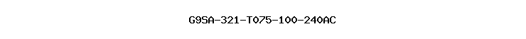 G9SA-321-T075-100-240AC