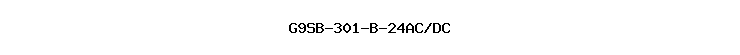 G9SB-301-B-24AC/DC
