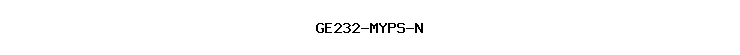 GE232-MYPS-N