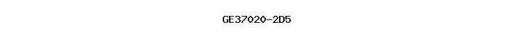 GE37020-2D5
