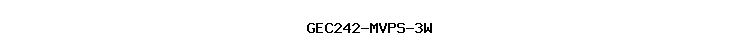 GEC242-MVPS-3W