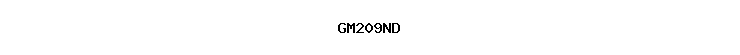 GM209ND