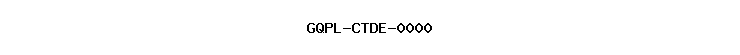 GQPL-CTDE-0000