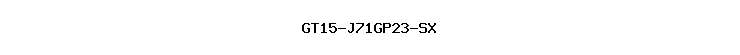 GT15-J71GP23-SX