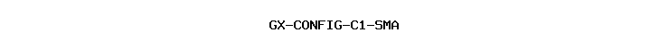 GX-CONFIG-C1-SMA