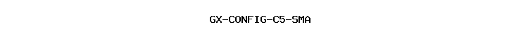 GX-CONFIG-C5-SMA