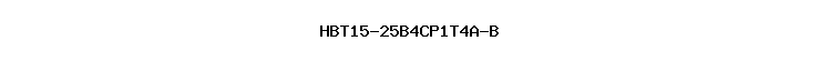 HBT15-25B4CP1T4A-B