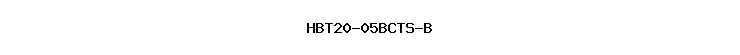 HBT20-05BCTS-B