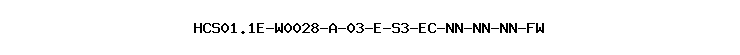 HCS01.1E-W0028-A-03-E-S3-EC-NN-NN-NN-FW
