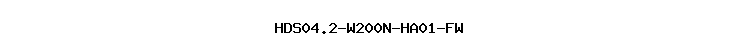 HDS04.2-W200N-HA01-FW
