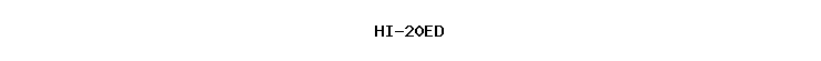 HI-20ED