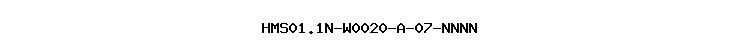 HMS01.1N-W0020-A-07-NNNN