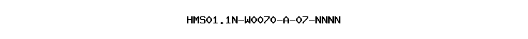 HMS01.1N-W0070-A-07-NNNN