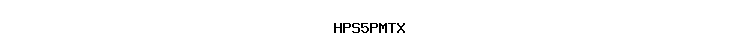 HPS5PMTX