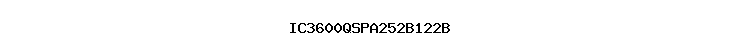 IC3600QSPA252B122B