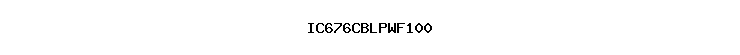 IC676CBLPWF100