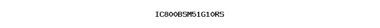 IC800BSM51G10RS