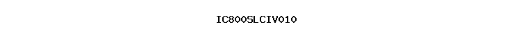 IC800SLCIV010