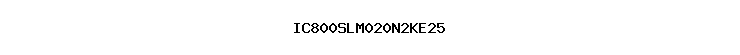 IC800SLM020N2KE25