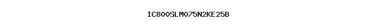 IC800SLM075N2KE25B