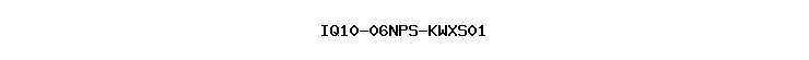 IQ10-06NPS-KWXS01