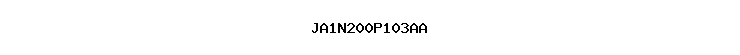 JA1N200P103AA