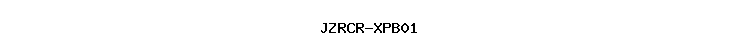 JZRCR-XPB01
