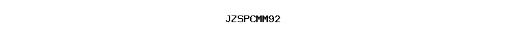 JZSPCMM92