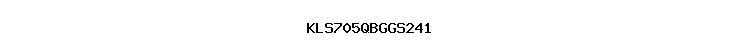 KLS705QBGGS241