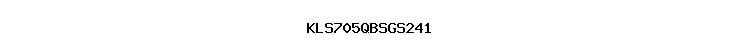 KLS705QBSGS241