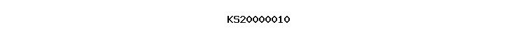 KS20000010